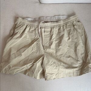lululemon athletica Men's Khaki Flat Front Shorts